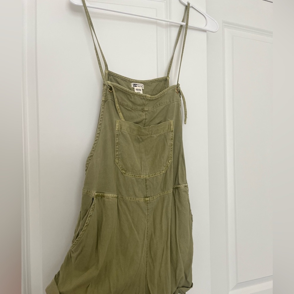 Billabong Sage Green Overalls